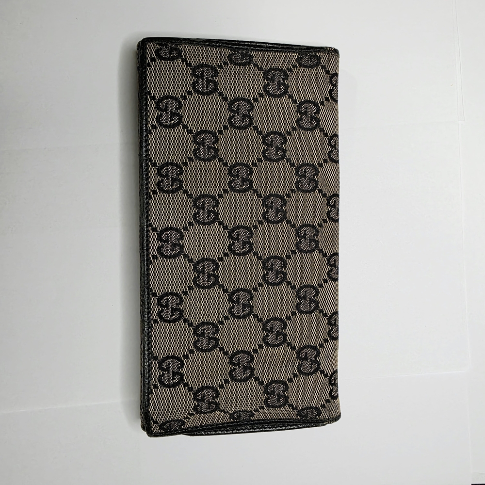 Gucci Black and Tan Wallet - Picture 3 of 9
